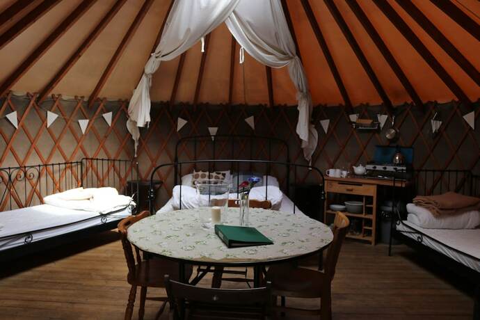 Imagen de la habitación del Hotel Yurtcamp Devon. Foto 16