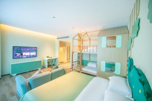 Imagen de la habitación del Hotel Yuyu. Foto 17