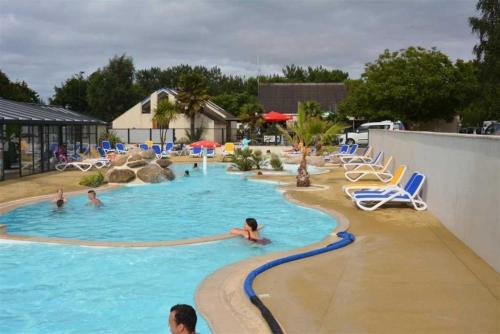 Imagen de la habitación del Hotel ZEcamping anim&eacute; parc aquatique pet friendly sauna. Foto 16