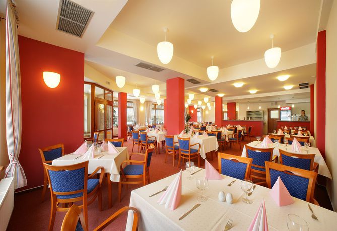 Imagen del bar/restaurante del Hotel Záviš Z Falkenštejna, Hluboka Nad Vltavou. Foto 1