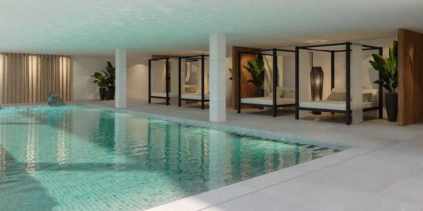 Imagen de la piscina del Hotel Zafiro Palace Andratx. Foto 23
