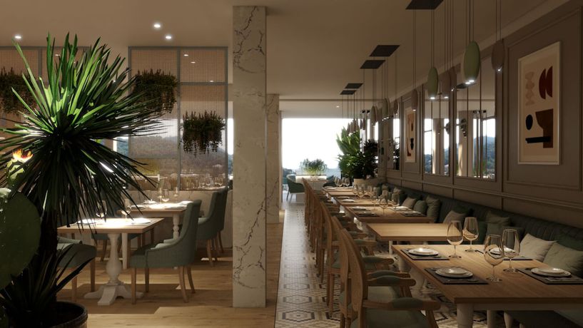 Imagen del bar/restaurante del Hotel Zafiro Palace Andratx. Foto 8