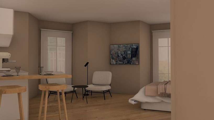 Imagen de la habitación del Hotel Zalle Oviedo Suites. Foto 9