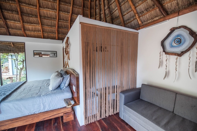 Imagen de la habitación del Hotel Zamna eco-lodge Tulum. Foto 6