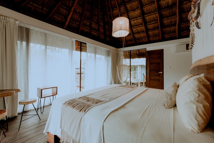 Imagen de la habitación del Hotel Zamna eco-lodge Tulum. Foto 7