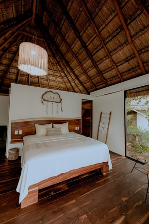 Imagen de la habitación del Hotel Zamna eco-lodge Tulum. Foto 8