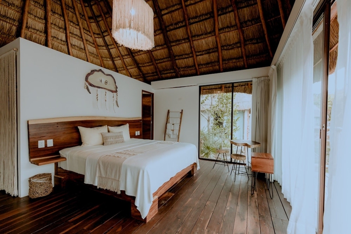 Imagen de la habitación del Hotel Zamna eco-lodge Tulum. Foto 10