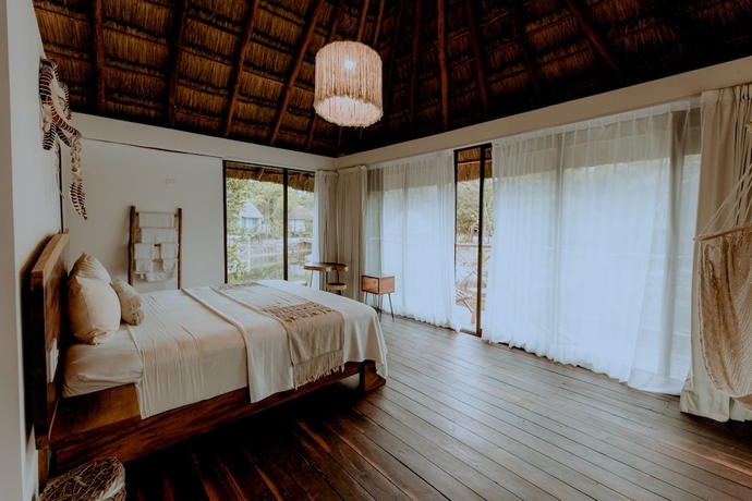 Imagen de la habitación del Hotel Zamna eco-lodge Tulum. Foto 11
