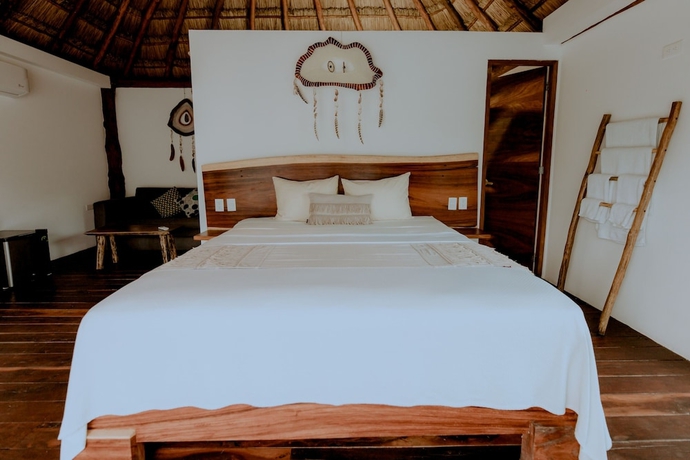 Imagen de la habitación del Hotel Zamna eco-lodge Tulum. Foto 13
