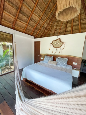 Imagen de la habitación del Hotel Zamna eco-lodge Tulum. Foto 16