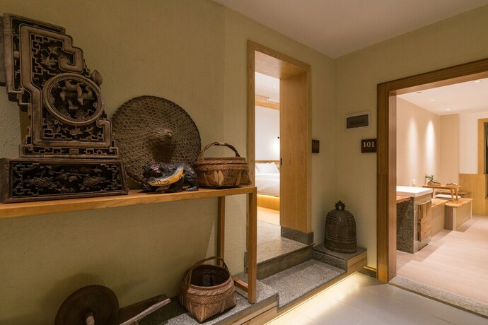 Imagen de los interiores del Hotel Zen Tea House Guilin Seven Stars Park. Foto 38