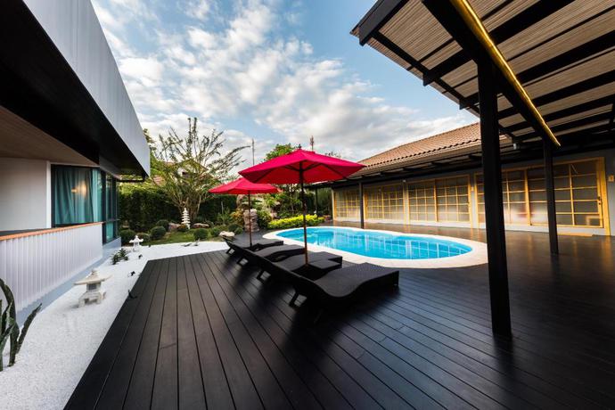 Imagen de la piscina del Hotel Zen Villa Khao Yai. Foto 5