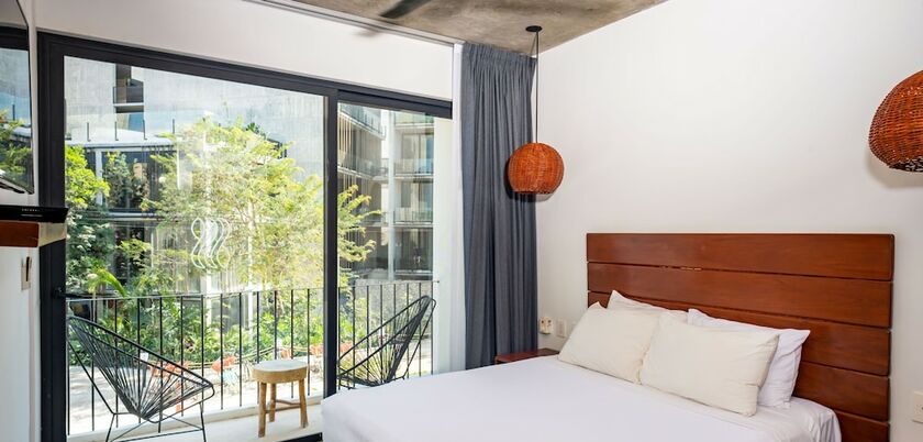 Imagen de la habitación del Hotel Zendero Tulum. Foto 15