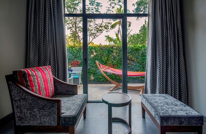Imagen de los interiores del Hotel Zense Resort, Candolim. Foto 20