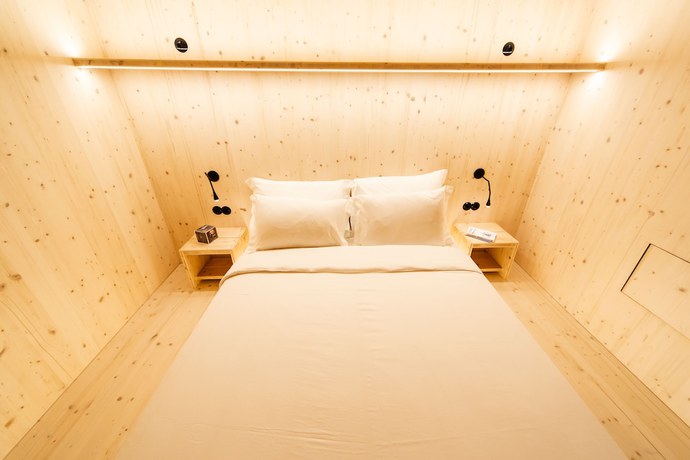 Imagen de la habitación del Hotel Zero Box Lodge Porto. Foto 11