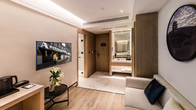 Imagen de la habitación del Hotel Zhangjiagang Suning Auraya. Foto 9