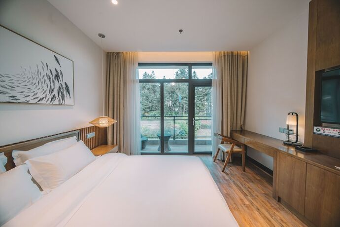 Imagen de la habitación del Hotel Zhangjiajie National Park Nvue Resorts. Foto 17
