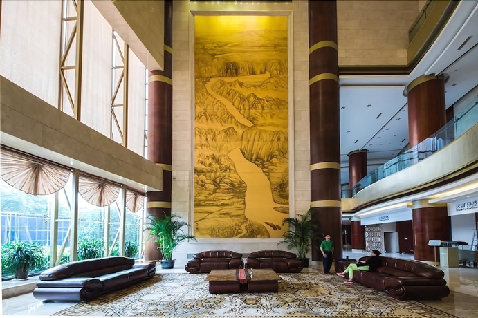 Imagen de los interiores del Hotel Zhonggu International Taicang. Foto 19