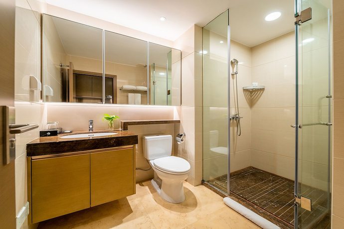 Imagen de la habitación del Hotel Zhuhai Boruiwan Binjiang. Foto 15