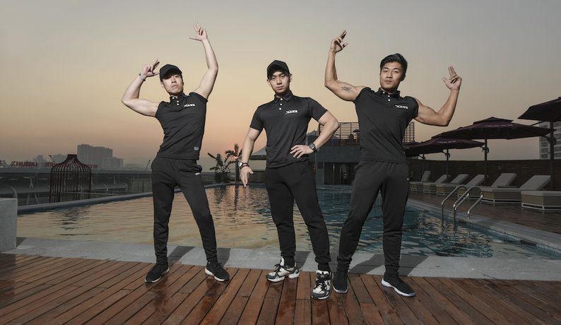 Imagen de la piscina del Hotel Zhuhai Longzhuda International. Foto 20