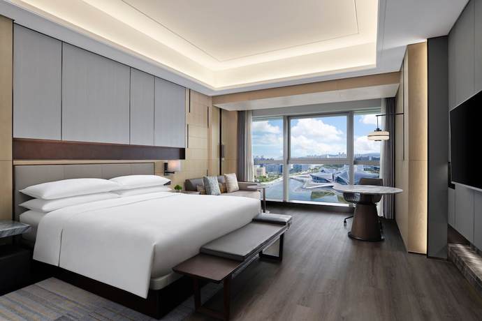 Imagen de la habitación del Hotel Zhuhai Marriott Jinwan. Foto 4