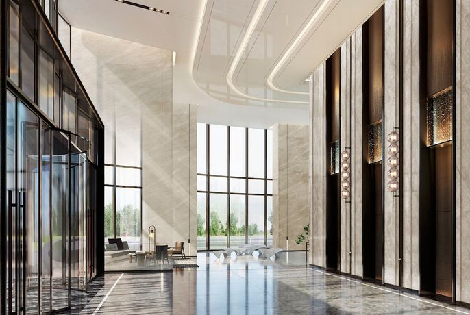 Imagen de los interiores del Hotel Zhuhai Marriott Jinwan. Foto 20