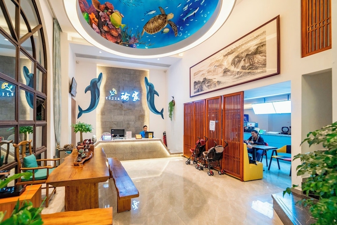 Imagen de los interiores del Hotel Zhuhai Yujia Boutique Homestay. Foto 16