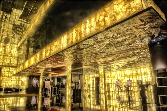 Imagen de los interiores del Hotel Zhuhai Zobon Art. Foto 15