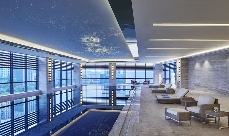 Imagen de la piscina del Hotel Zhuzhou Marriott. Foto 16
