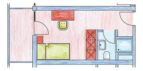 Imagen de la habitación del Hotel Zimba. Foto 12