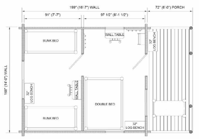 Imagen de la habitación del Hotel Zion Canyon Cabins. Foto 9