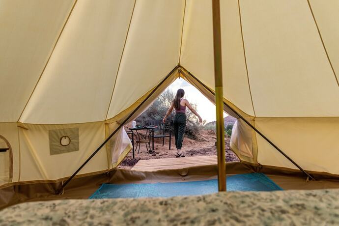 Imagen general del Hotel Zion View Camping. Foto 5