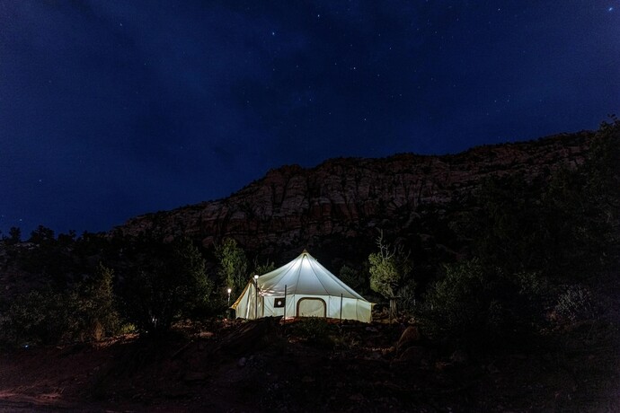 Imagen general del Hotel Zion View Camping. Foto 11