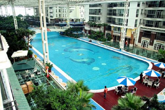 Imagen de la piscina del Hotel Zmax Shijiazhuang Tangu East Street. Foto 5