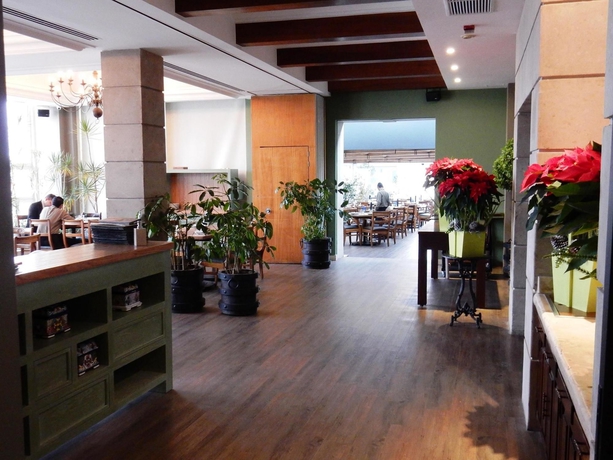 Imagen del bar/restaurante del Hotel Zocalo Central and Rooftop Mexico City. Foto 3