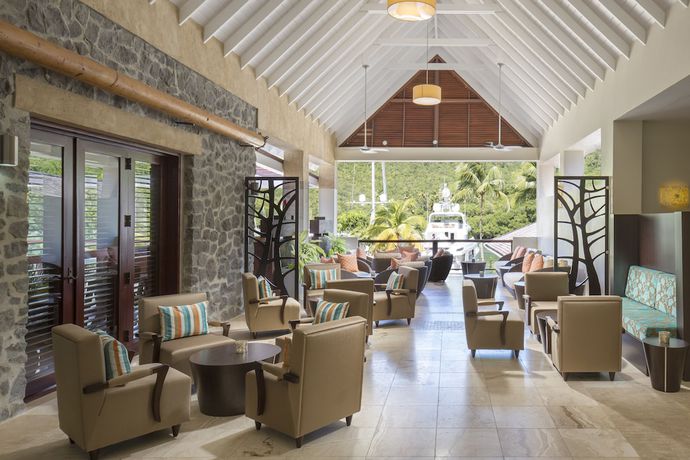 Imagen de los interiores del Hotel Zoetry Marigot Bay. Foto 20