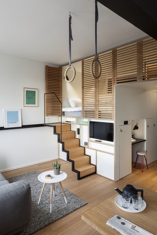 Imagen de la habitación del Hotel Zoku Amsterdam. Foto 3