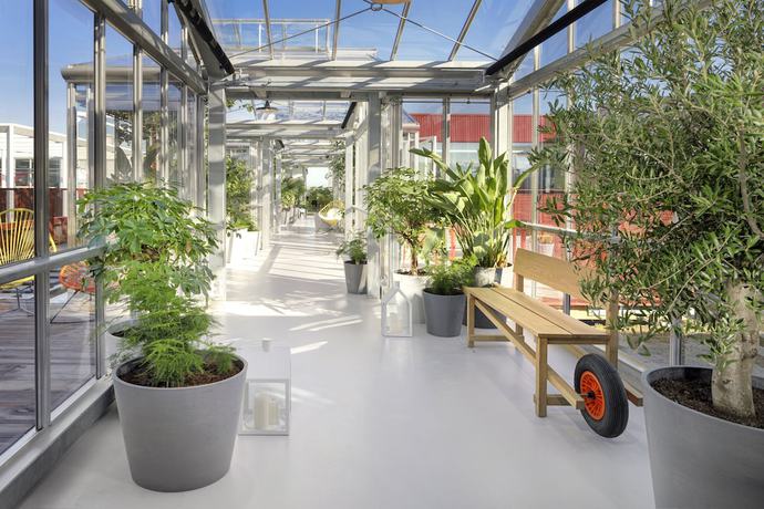 Imagen de los interiores del Hotel Zoku Copenhagen. Foto 18