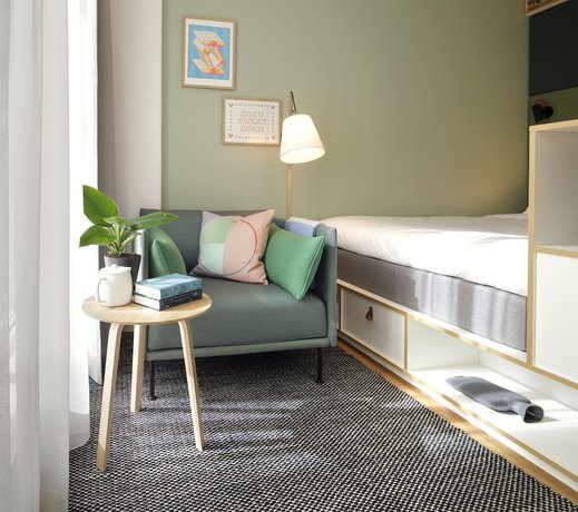 Imagen de la habitación del Hotel Zoku Copenhagen. Foto 5