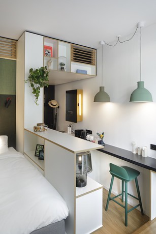 Imagen de la habitación del Hotel Zoku Copenhagen. Foto 7