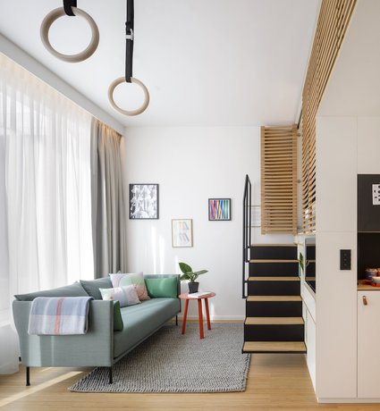 Imagen de la habitación del Hotel Zoku Copenhagen. Foto 8