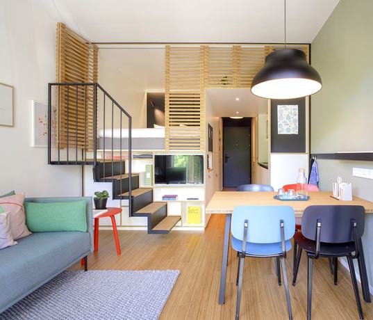 Imagen de la habitación del Hotel Zoku Vienna. Foto 4