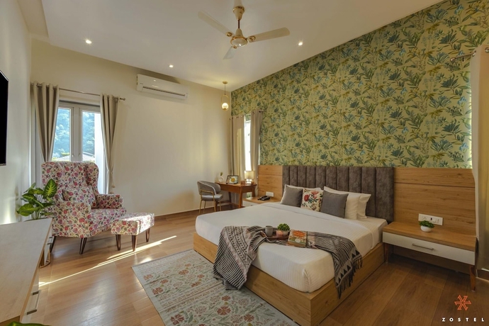 Imagen de la habitación del Hotel Zostel Plus Rishikesh. Foto 6