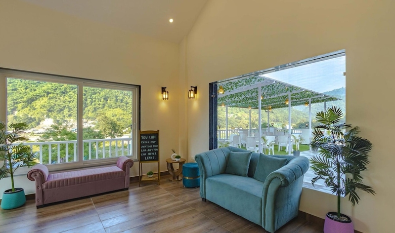 Imagen de los interiores del Hotel Zostel Plus Rishikesh. Foto 18