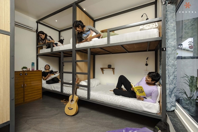 Imagen de la habitación del Hotel Zostel Plus Rishikesh. Foto 10