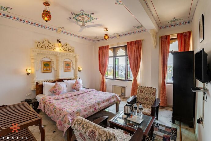 Imagen de la habitación del Hotel Zostel Udaipur. Foto 22