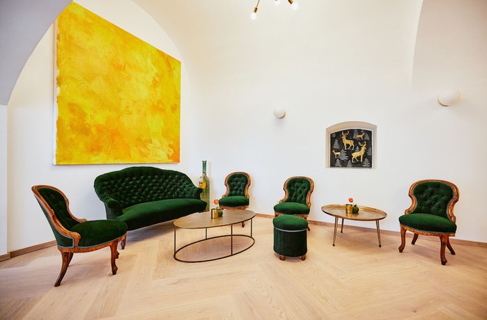 Imagen de los interiores del Hotel Zum Goldenen Hirschen, Gmunden. Foto 9