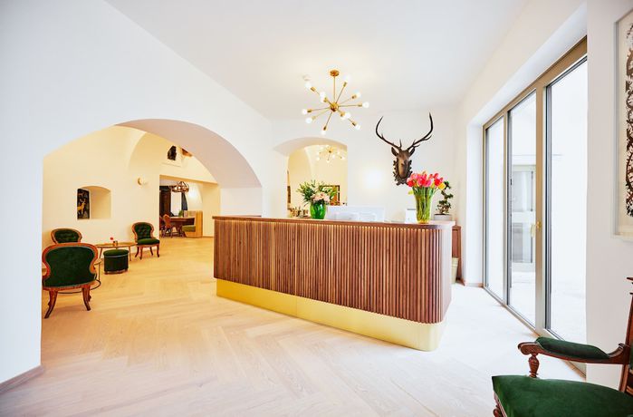 Imagen de los interiores del Hotel Zum Goldenen Hirschen, Gmunden. Foto 10