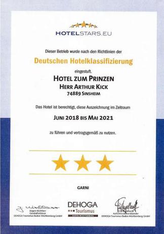 Imagen general del Hotel Zum Prinzen Sinsheim. Foto 3