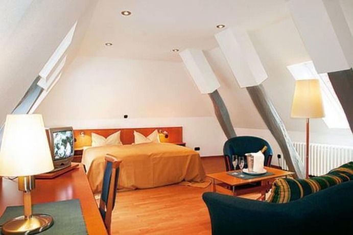 Imagen de la habitación del Hotel Zur Krone, Hamel&iacute;n. Foto 20